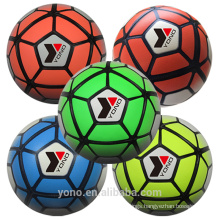 New Arrival Popular big 12 Panels football Hybrid thermal bonded with machine stitch football for match soccer ball Size 5 and 4